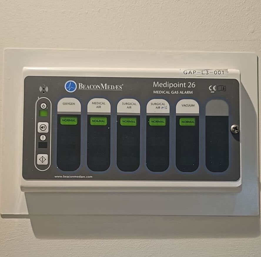 CIMON Air Liquide Case Study Medical Gas Alarm