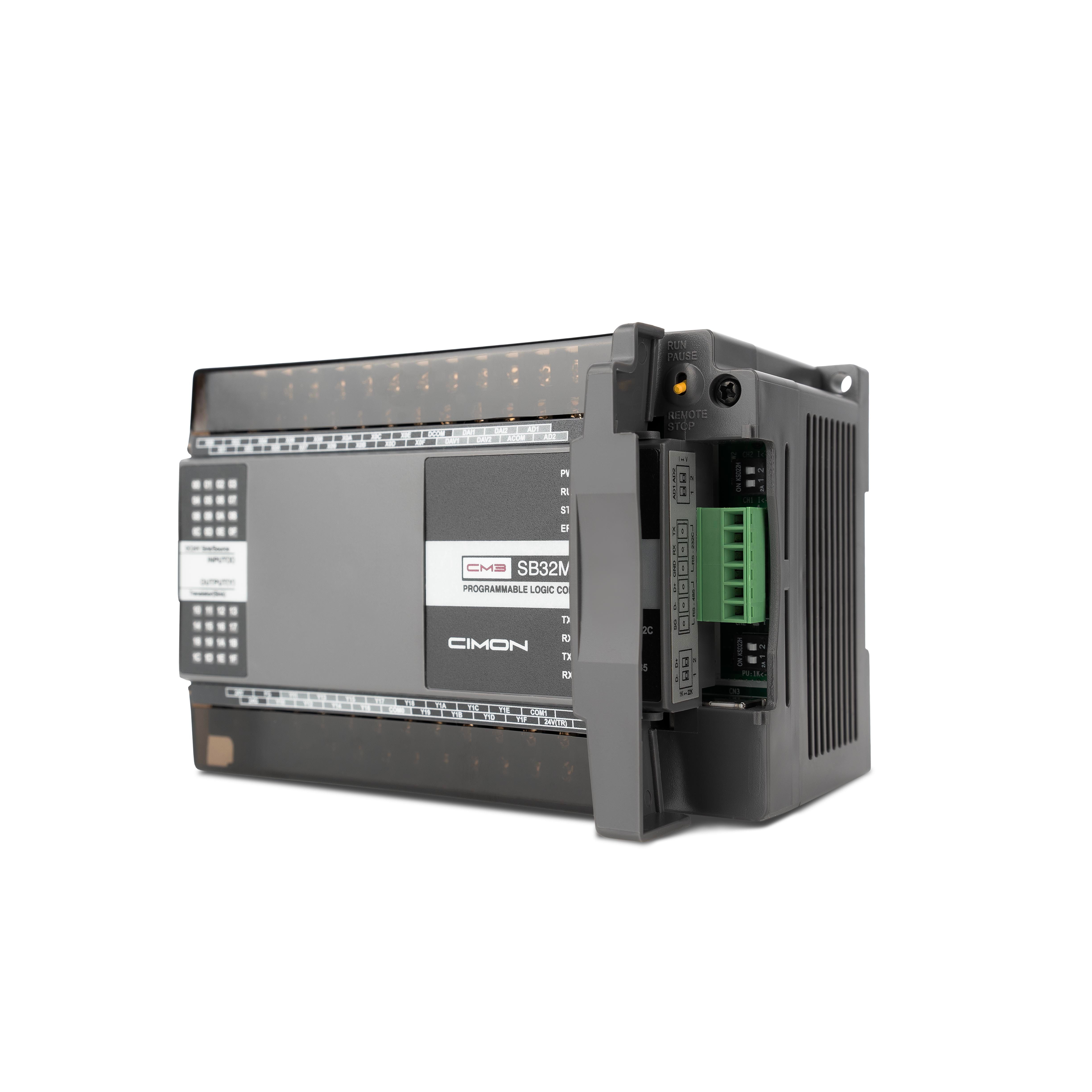 36 I/O Micro-S PLC | 24 VDC Sink Type Analog Controller - CIMON